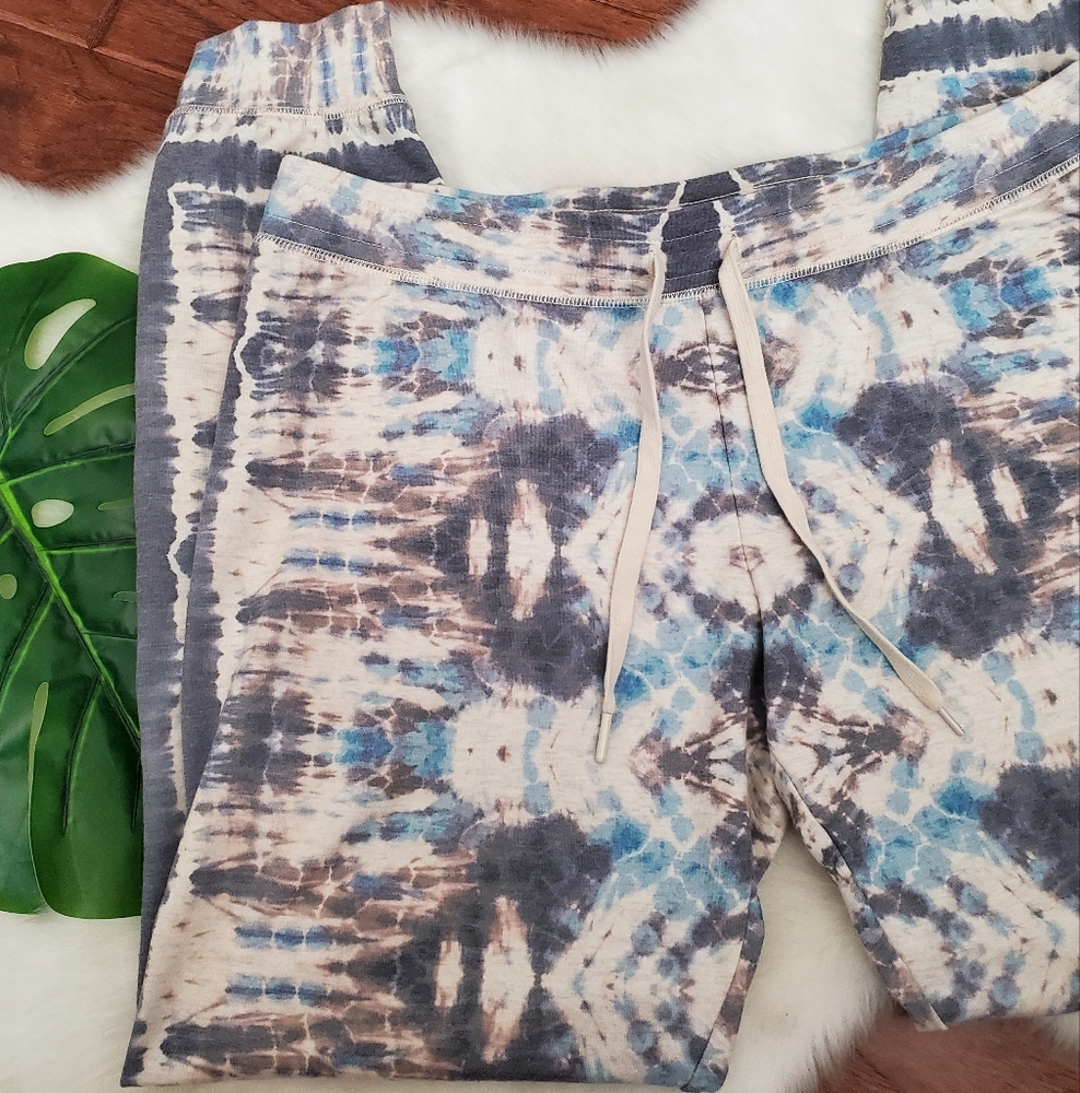 PJ SALVAGE Tie Dye Lounge Pant Size Large